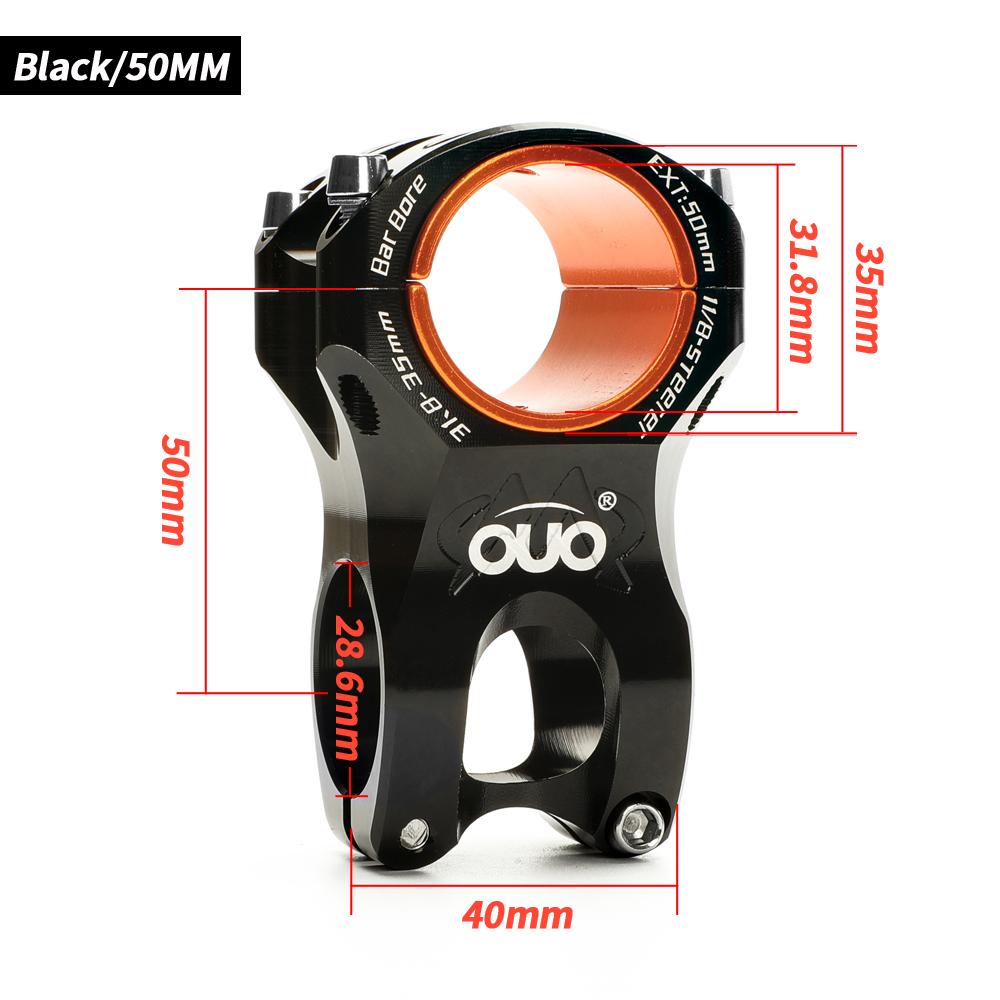 OUO MTB Stem 35mm 50mm CNC