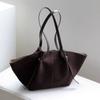 Women's French Large Wing Bag,2in1 Luxury European And American Style Wing Tote Bag,High-end Suede Large-capacity Shoulder Bag