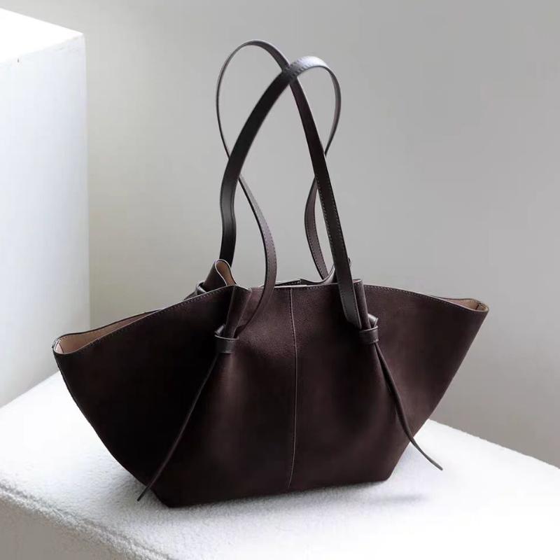 Women's French Large Wing Bag,2in1 Luxury European And American Style Wing Tote Bag,High-end Suede Large-capacity Shoulder Bag