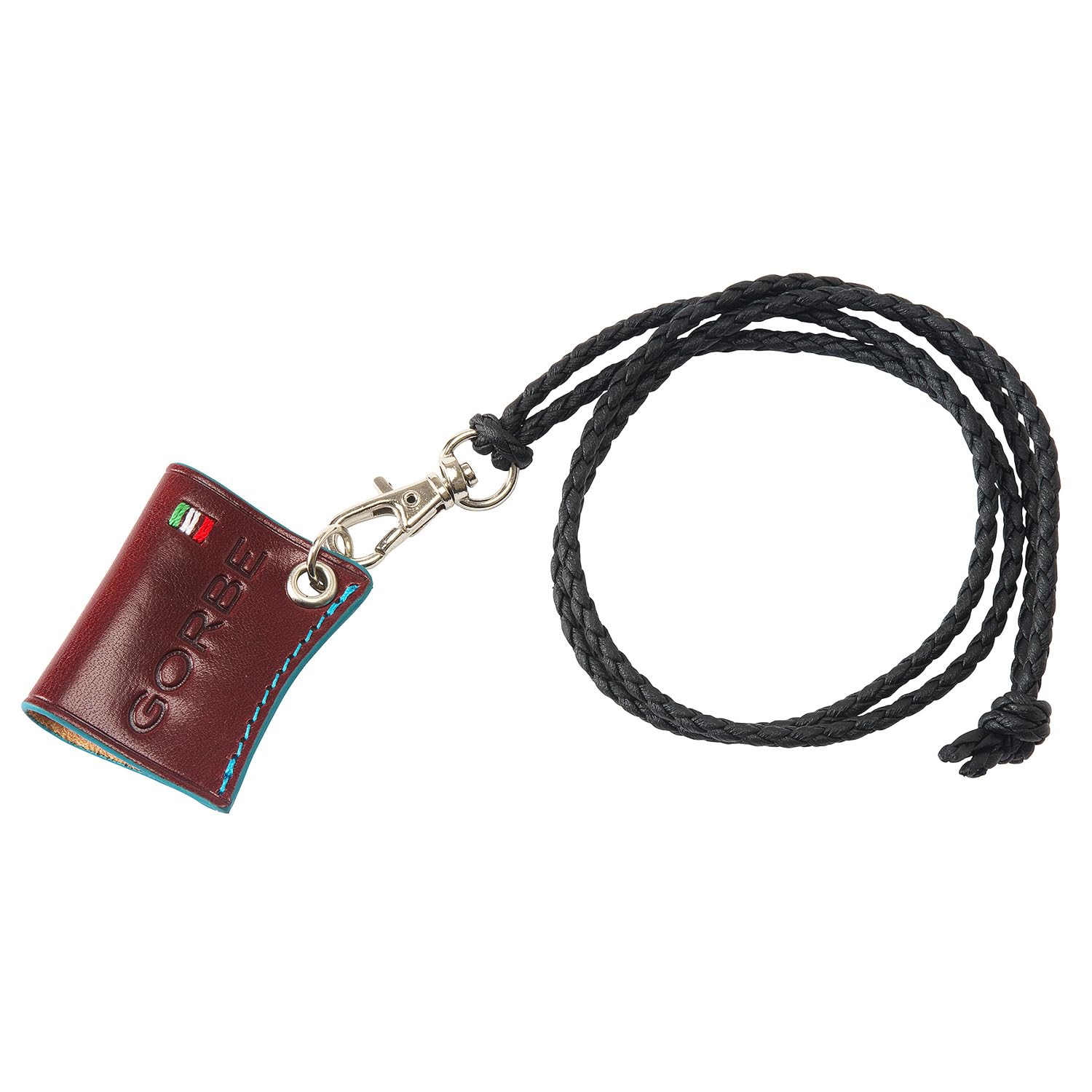 

Golbe Italian Leather Pen Holder and Glasses Holder with Personalization (Burgundy)