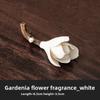 Gardenia Fragrance Plug Ceramic Line Fragrance Seat Pen Holder Dehua White Porcelain Tea Set Tea Ceremony Accessories