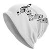 Music Speaks Urban-Inspired Adult Beanie, Perfect for Layered Outfits, Morning Coffee Walks, Or Creative Spaces with Artistic Vibes