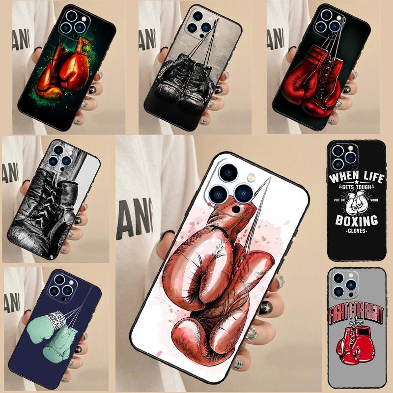 Boxing Gloves For Huawei Nova 12s 12i 11i 7i 8i Y73 Y70 Y90 Y60 Y72 Y61 Y91 9 10 SE P30 Pro P40 Lite Case