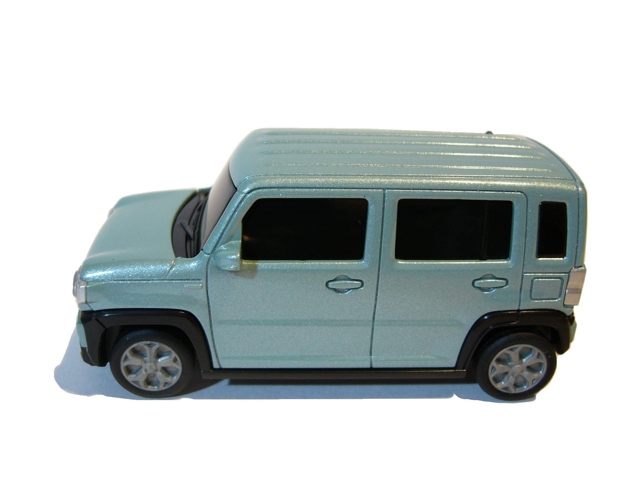 

SUZUKI New Hustler Pullback Car Miniature Car Color Sample Metallic Off-Blue синій
