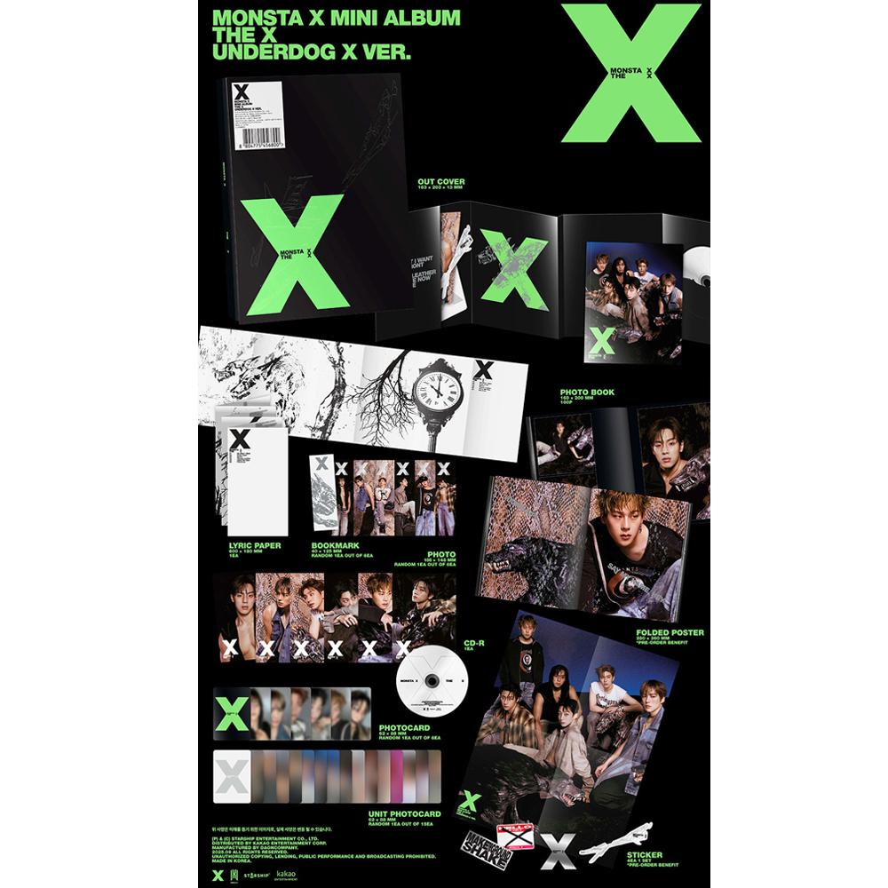 (+pob Photocard) Monsta X 13th Mini Album [THE X]