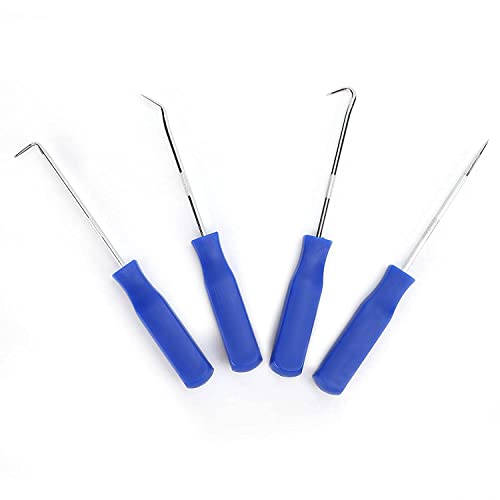 JUTOSU Pick Up Tool Seal Remover O-Ring Hook O-Ring Remover Pick Tool Oil Seal Remover Hook Set O-Ring Pick and Hook Precision Hook Set Hook Set