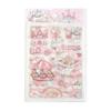 Matte Texture Scrapbook Sticker Waterproof Reusable PET Sticker For Notebook Planner Calendar Journaling Craft Project