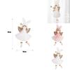 Adorable 7.5in Christmas Angel Plush Doll Pendant For Xmas Tree Decor