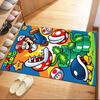 Super Mario Pattern Square Rugs Are a Great Choice for Living Rooms, Bedrooms, Home Décor, and As Gifts.