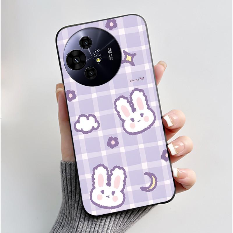 New Design Cute Case For TCL 50 NxtPaper 5G/50 Pro NxtPaper 5G/TCL P10/60 XE NxtPaper Shockproof Cover Black Case