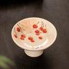 Tea Boiling Accessories Around The Stove Ceramic Higher Education Fruit Plate Chinese Household Nut Plate Dim Sum Pastry Plate