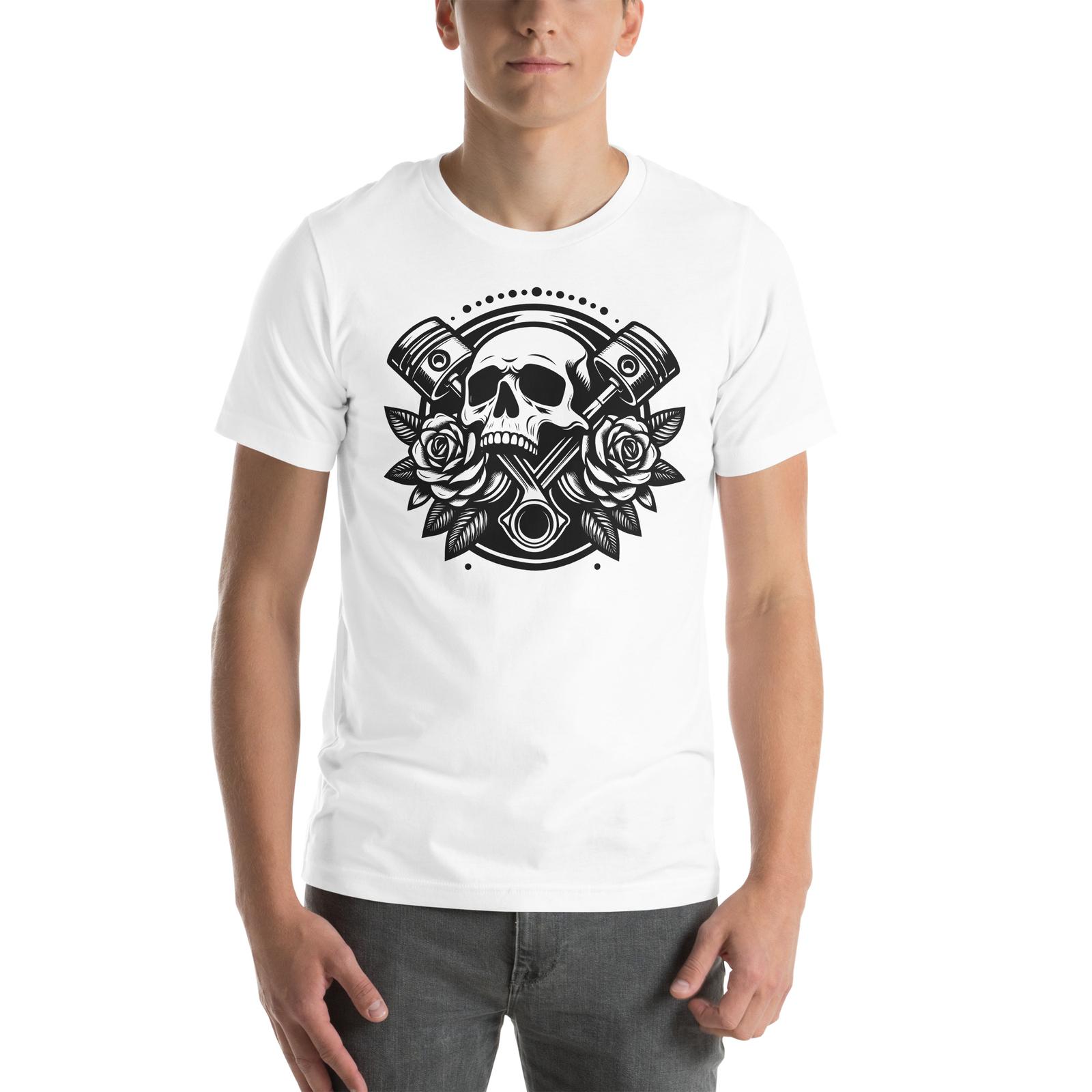 Skull & Pistons Lightweight Pre-shrunk Unisex t-shirt S разноцветный