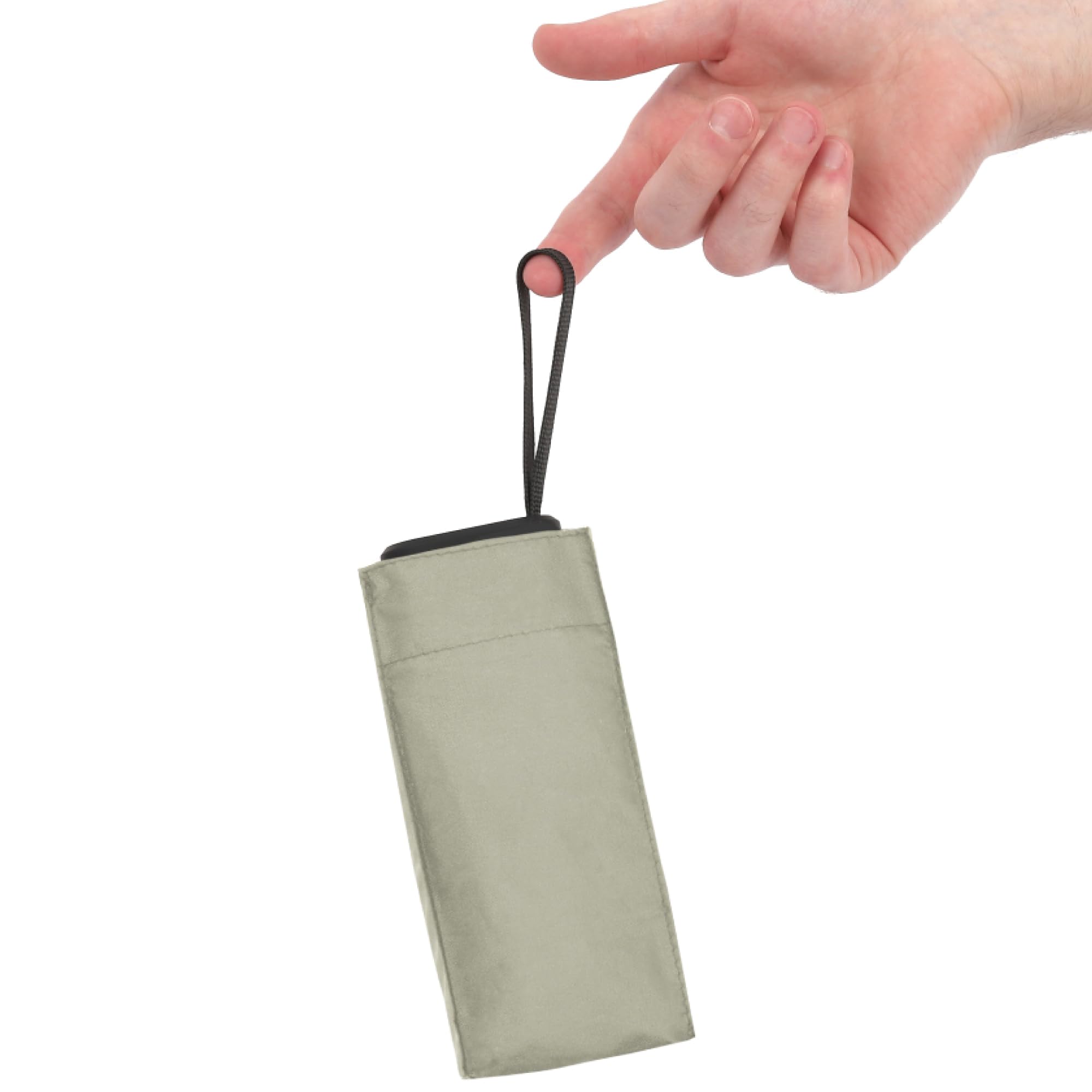 

x помещается в карман x можно использовать как в солнечную, так и в дождливую складной УФ тепловой удар дождь бежевый Ультрамаленькая погода Мужской зонт от солнца, компактный,