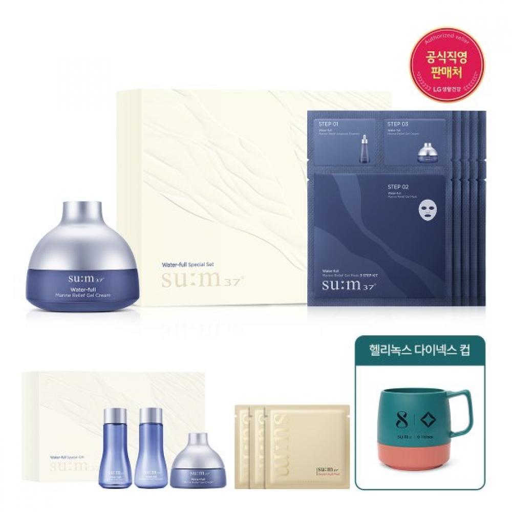 Su M37  Waterful Gel Cream 120ml Large Capacity Set Single option