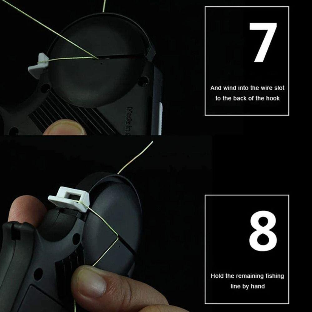 Tie Fast Fishing Hooks Tie Machine Collect Fishing Automatic Hook Tier   Fast Tie Fishing Hooks