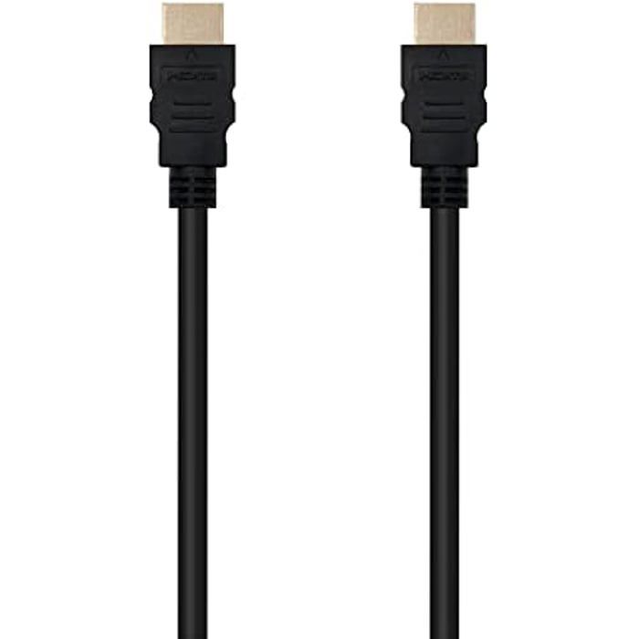 Nanocable Câble HDMI haute vitesse/HEC, A/M-A/M, Noir, 10 m
