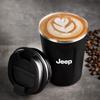 380ML Coffee Mug Car Vacuum Cup 304 Stainless Steel Thermos For Jeep Grand Cherokee Wrangler JK Gladiator Compass Renegade Recon