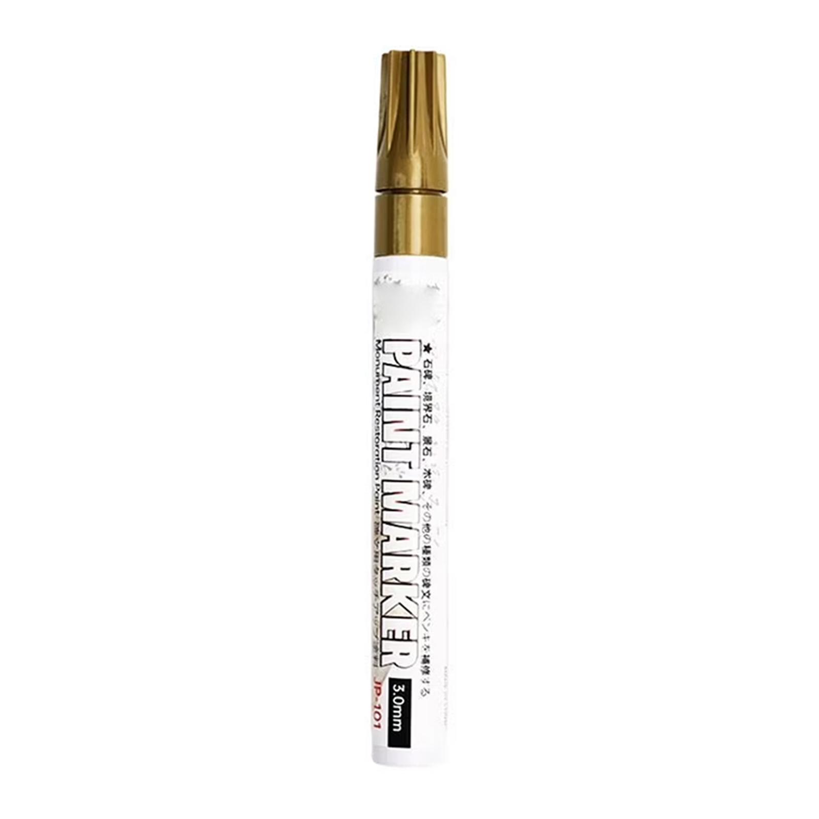 

Paint Marker Pen Oil-Based Paint Marker Durable Fine Tip Marker for Writing Drawing on Various Surfaces Suitable for Industrial and Artistic Use One Size