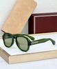 JACQ JMM High-End Retro Turquoise Frog Mirror Sunglasses by REDCLOUD