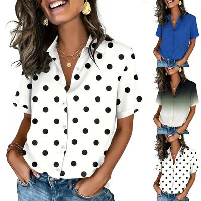 Women's Blouse Fashionable and Casual T-shirt Top