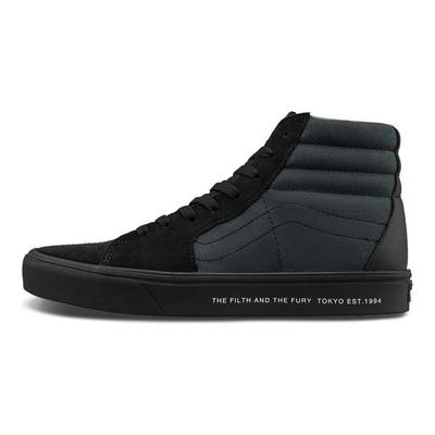 Neighborhood X  Sk8 Scarpe da Skate Alte in Tela Sneakers Unisex Nere VN0A3WMB6E6