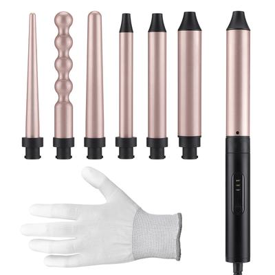 6 In 1 Hair Curler For Women 30S Fast Heat Hair Waver Iron Hair Styling Appliances Moisturizing Hair Care Curling Iron Big Wave