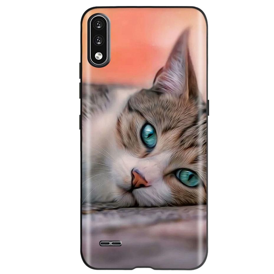 For LG K22 LM-K200 K200E K200B Fashion Pattern Phone Case Soft Silicone TPU Back Cover For LG K22 K 22 2020 Fundas