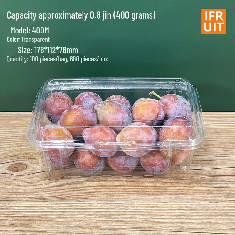 Disposable Transparent Plastic Fruit Boxes