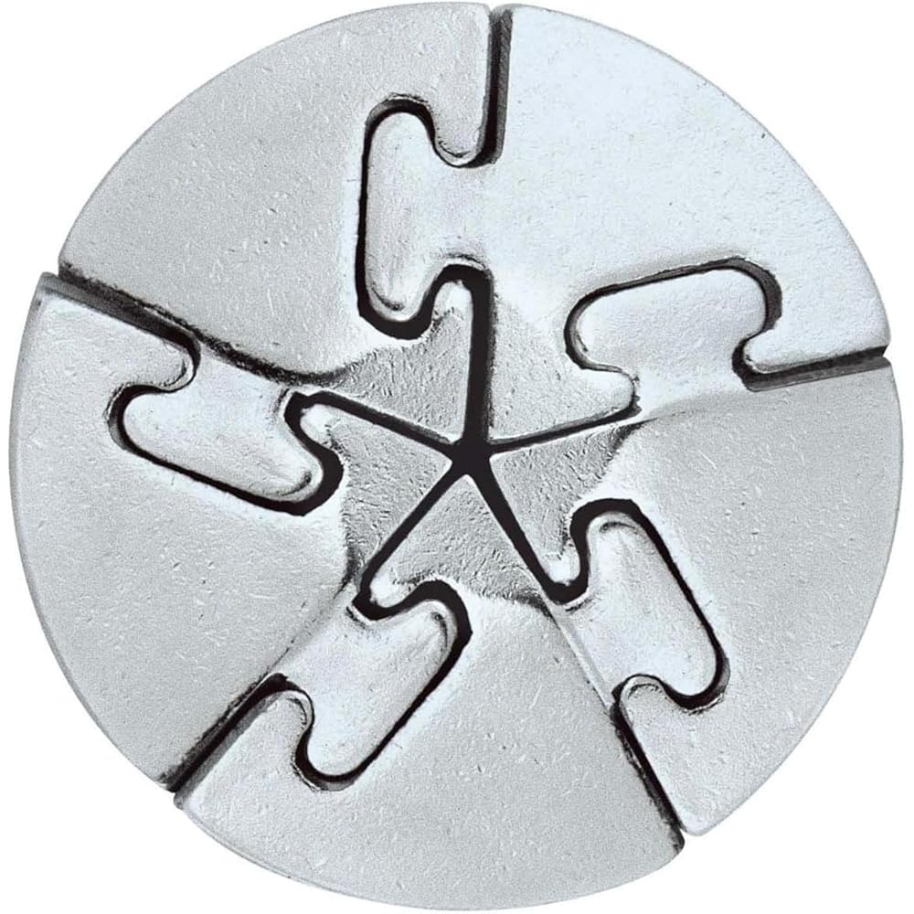 Hanayama Cast Spiral Puzzle Level 5 Brain Teaser Toy 3D Puzzle Game