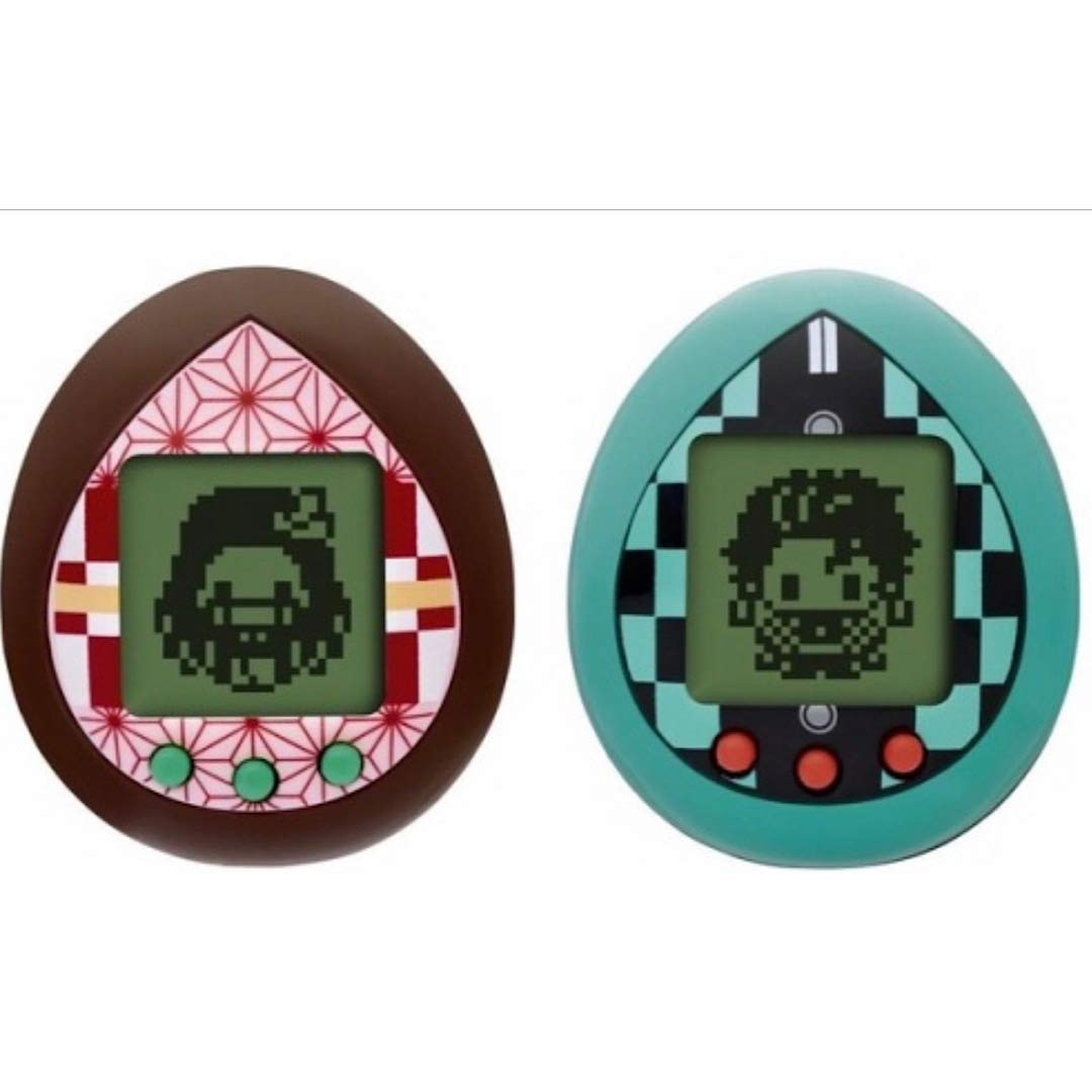 

Kimetsu Tamagotchi Tanjirocchi color Nezukocchi color 2 types set &