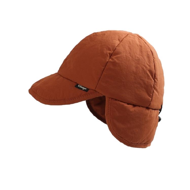 Cappello da trapper ispessito, tinta unita semplice, isolato per il freddo, per esterni