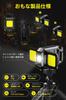 SPAHER COB Light, Ultra-Bright Mini Light with 5 Lighting Modes, Compact and Lightweight LED Floodlight, Stepless Dimming, IP44 Waterproof, Built-in
