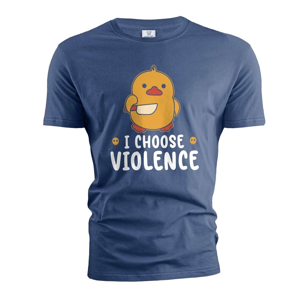 Men s Funny chick with knife T-shirt Birthday gift cute sarcasm funny Gift Unisex T-Shirt S