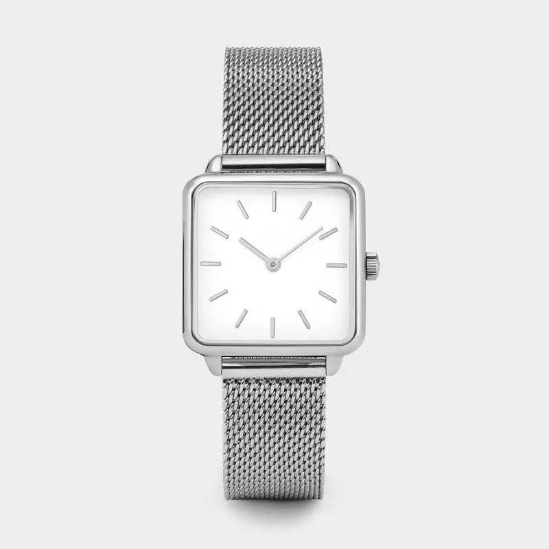 Top Women's Quartz Watches Square Analog Wrist Watches for Woman Simple Ladies Clock Gift reloj de