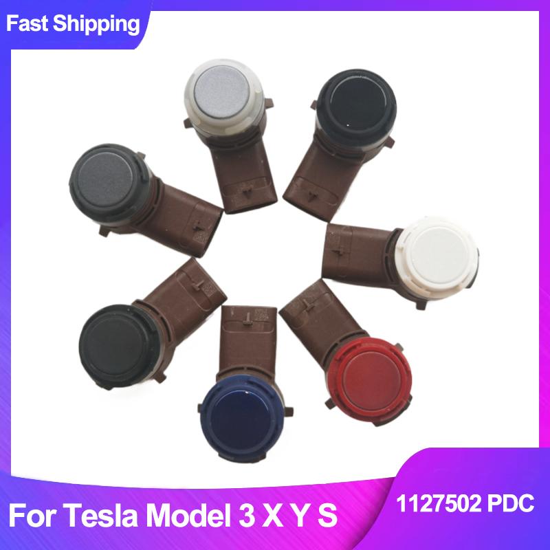 1127502 PDC Parking Sensor Bumper Ultrasonic Radar for Tesla Model 3 Y X S Reversing Warning Radar Sensor Replacement Parts