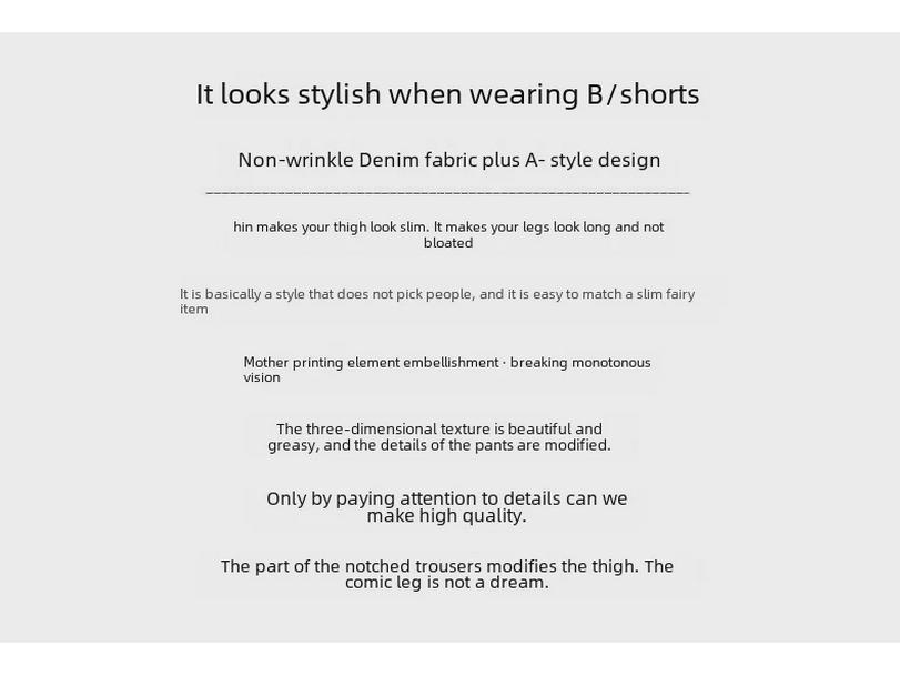 Summer 2021 High-Waist Korean Style Women's Denim Shorts with Side Zipper and Letter Design - Slim, Wide-Leg Hot Pants Trend.