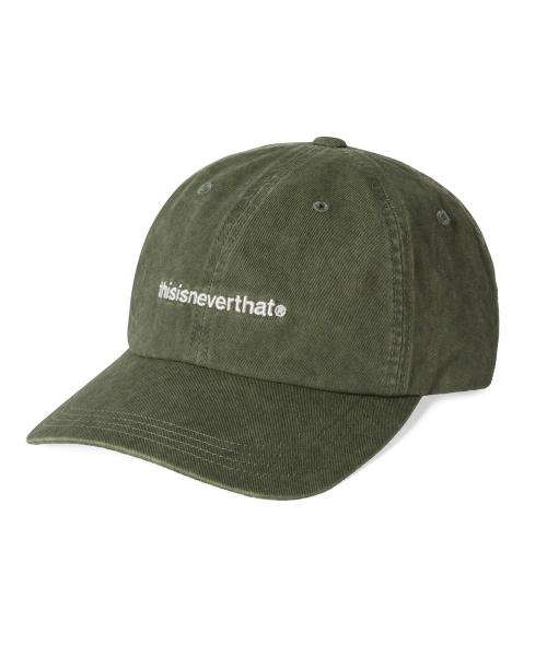 ThisisneverThaT T Logo Cap Washed Khaki F