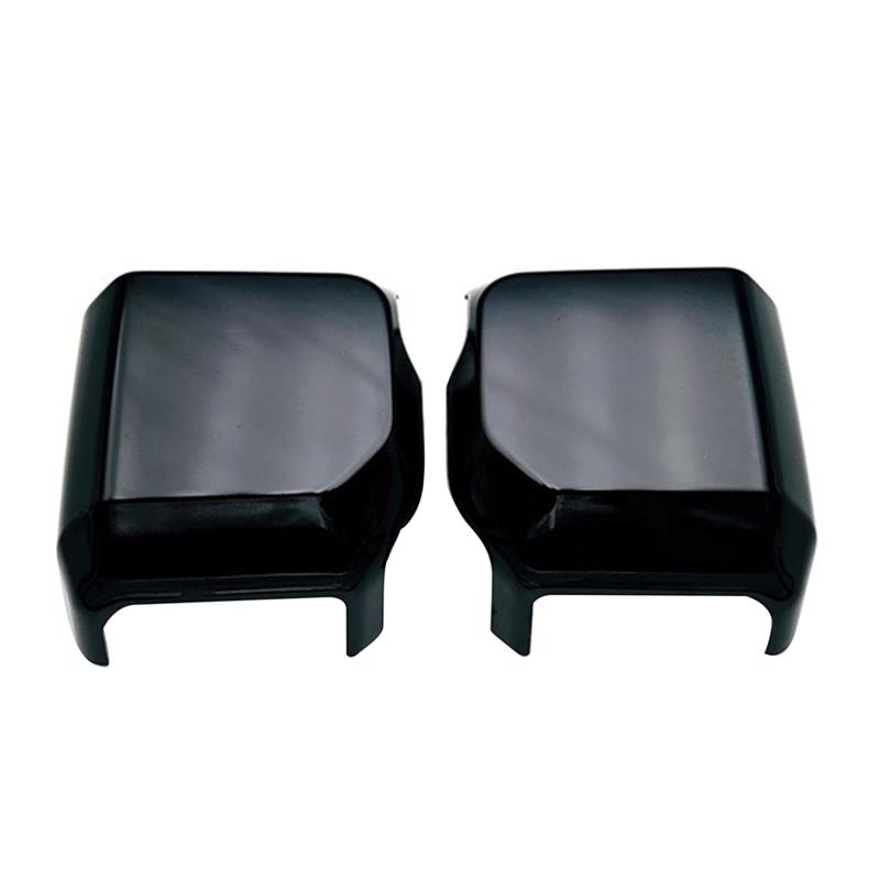 For Toyota Land Cruiser 250 Prado LC250 2024 Black Rear Side Door Mirror Decorative Cover Trim Exterior Car Accessories