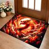 Dragon Fire Living Room Nonslip Area Rug Soft Carpet For Bedroom Game Playroom Sofa Office Home Decor Doormat Christmas Gift C9261307
