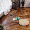 Anticorrosive Larch Solid Wood Interlocking Deck Tiles for Balcony/Garden