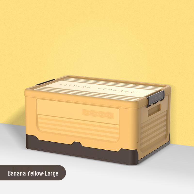 Nordic Style Foldable Plastic Storage Box for Clothes, Toys, and Books