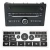 Black Decal With White Letters Stereo Radio Decal Firm Control Cell Fit