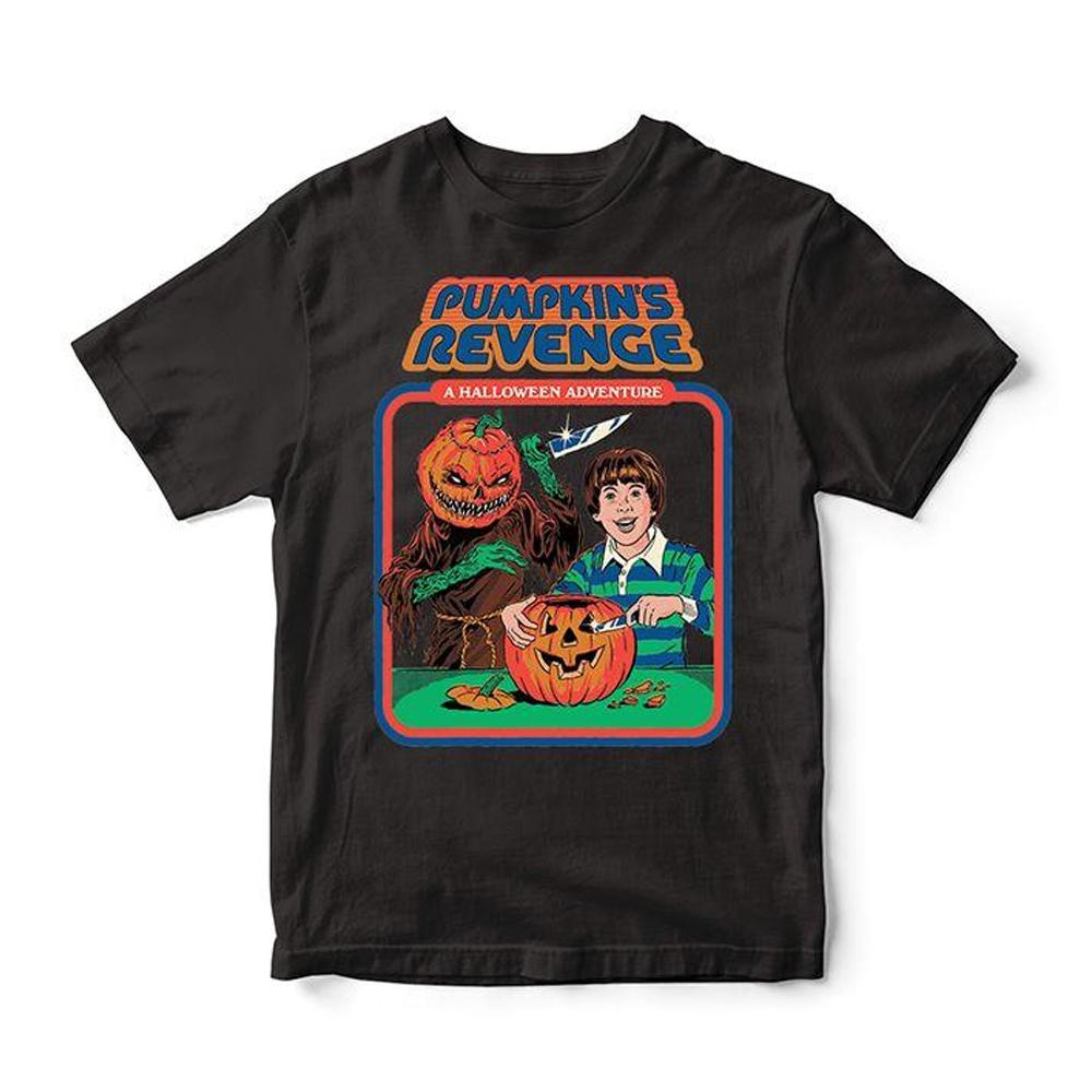Steven Rhodes Unisex Adult Pumpkins Revenge T-Shirt