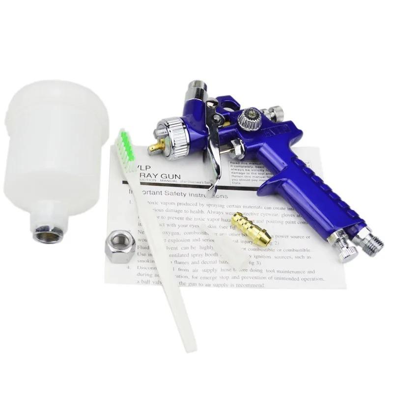 Mini Pneumatisk Sprøytepistol H-2000 Profesjonell 0.8/1.0mm Dyse 125ml For Billakkering Reparasjon Pneumatisk Sprøytepistol Mini Sprøytepistol