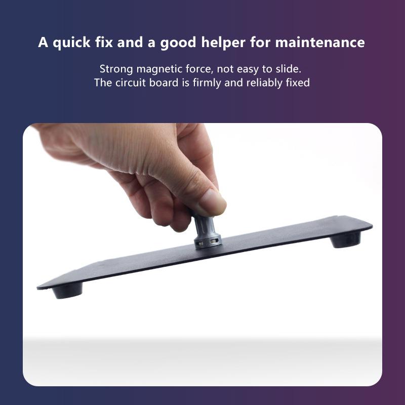 Universal Pcb Holder Fixture Welding Soldering Platform With Magnetic Pins Rubber Feet For Circuit Board Assembly Repair Board