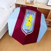 Aston Villa Fc Crest Automatic Folding Umbrella - 8-Rib Travel Umbrella with Auto Open/Close & Portable Gifts for holidays or birthdays