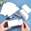 50pcs Fold Box Cardboard Gift Boxes for Bridal Birthday Party Christmas Rectangle White Box Size: 3x5x9.3cm