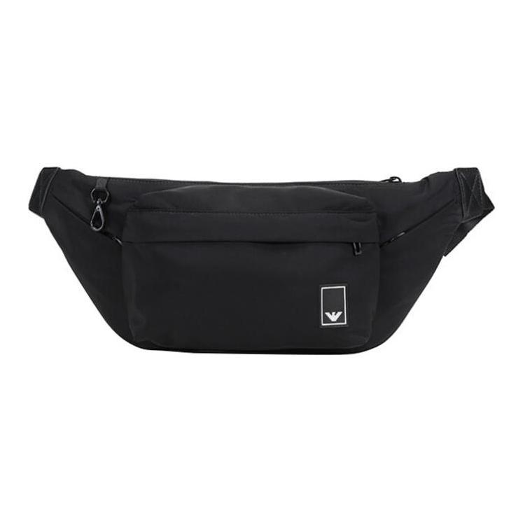 

Emporio Armani Fabric/Polyurethane Chest Bag Crossbody Waist Bag Men bags Black Y4O263-YJJ8V-81072 Basic Set (Bag+Dust Bag)