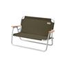 Coleman Bench Relax Folding Olive Approximately 3.8kg Outdoor Chair Camping Garden Living Weight Capacity 160kg