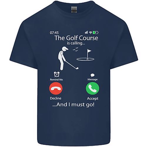 Golf Is Calling Golfer Golfing Funny Unisexs Cotton TShirt Tee Top